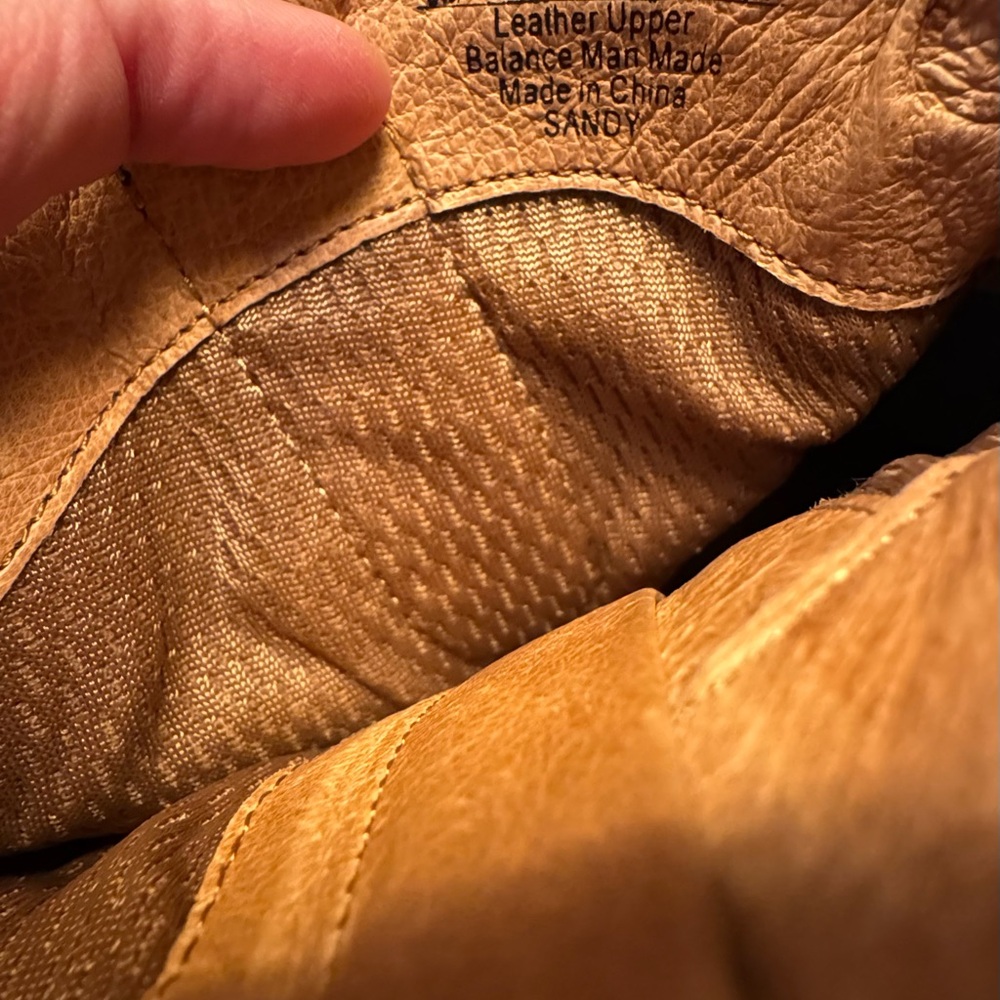 Short, denim blue leather cowboy boots - Picture 5 of 5
